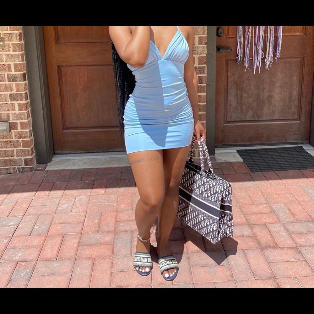 Day out dress💙💜💛